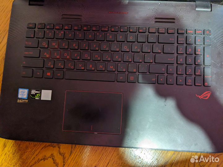 Asus rog gl752vw