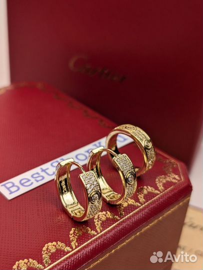 Серьги Cartier