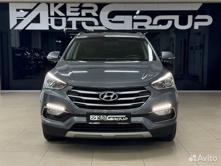 Hyundai Santa Fe 2.0 AT, 2017, 107 359 км