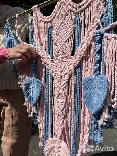 Настенное панно макраме