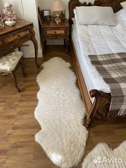 Ковер-шкура овечья натуральная