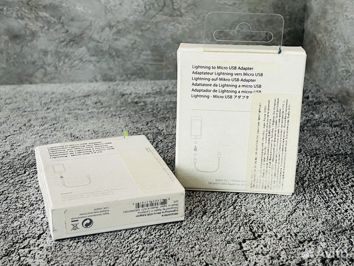 Переходник Apple Lightning to Micro USB Adapter MD