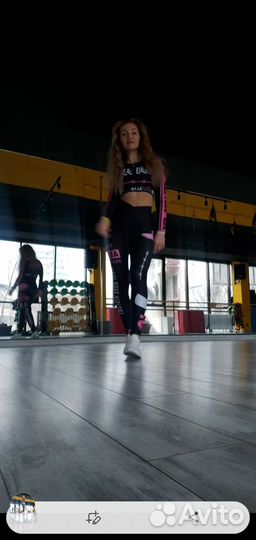 Костюм для йоги и фитнеса