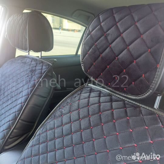 Чехлы накидки на сиденья 2 шт. с боками