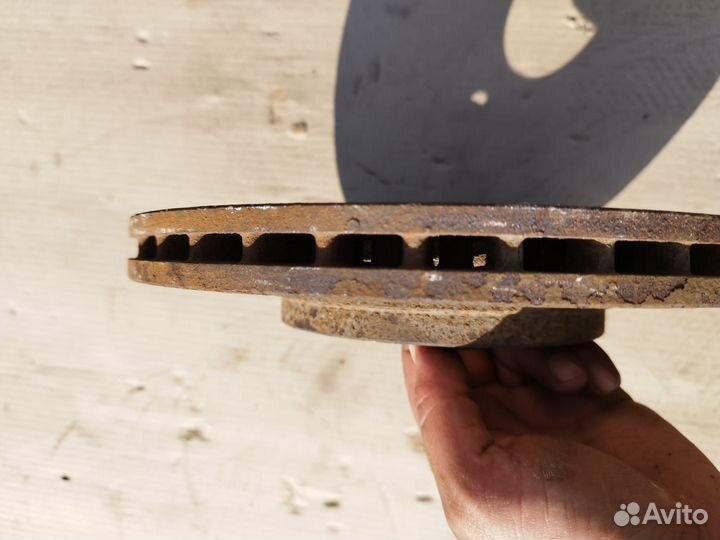 Передний тормозной диск Renault Duster 2