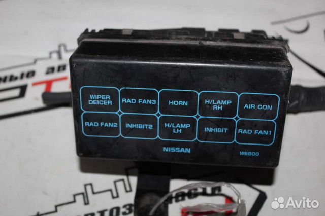 Блок предохранителей nissan mazda AD familia VAN w