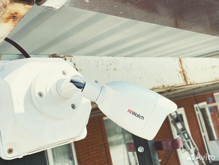 Установка видеонаблюдения