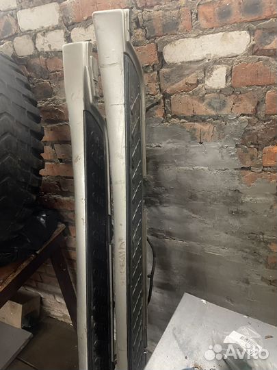 Подножки для pajero 3 3 двери