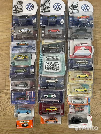 Продам коллекцию моделей vw golf mk1