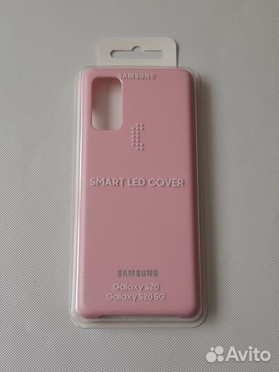 Чехол SMART LED Cover на Samsung S20 оригинал