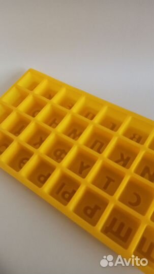 Силиконовые формы буквы и цифры для мыла