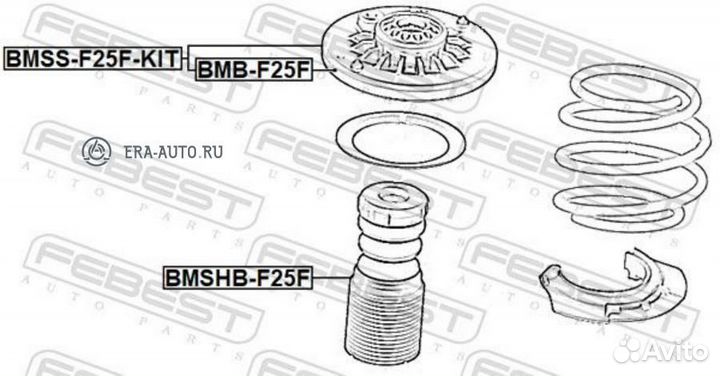 Febest bmbf25F Подшипник опоры переднего амортизатора