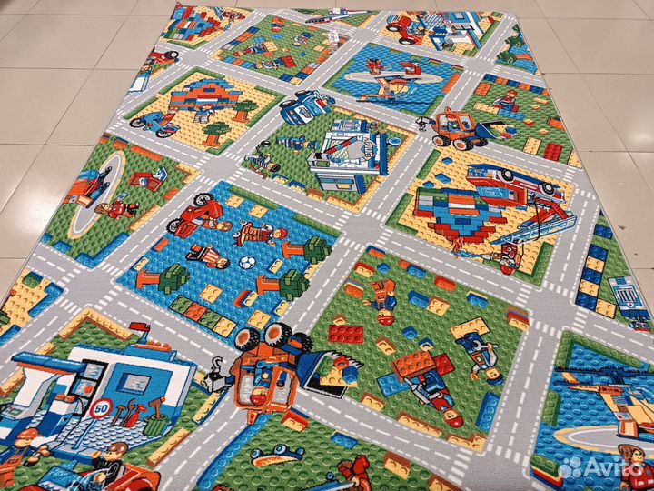 Палас детский 3 на 4 для мальчика девочки в дс