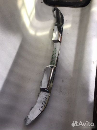 Хром накладка юбки задний Mercedes-Benz Gle-Class