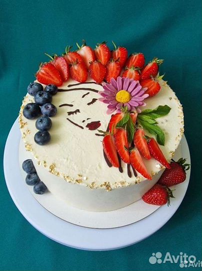 Торты домашние на заказ Шоколадные цветы Москва