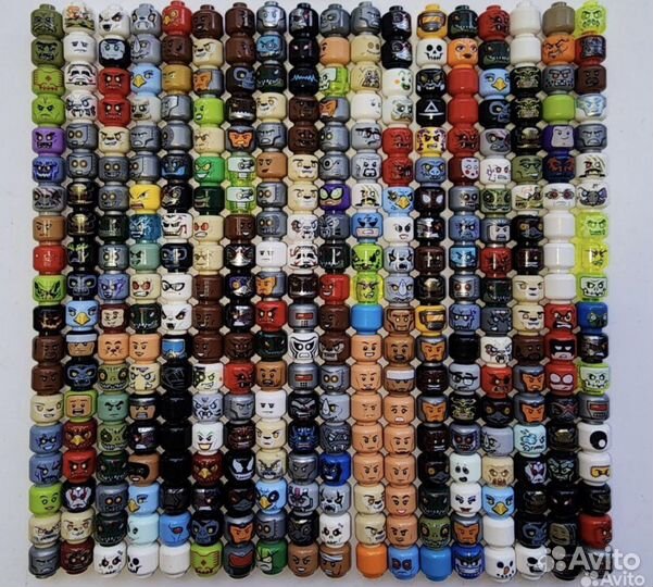 Лего минифигурки поштучно, детали