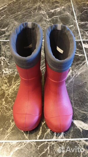 Детские резиновые сапоги р. 30-31