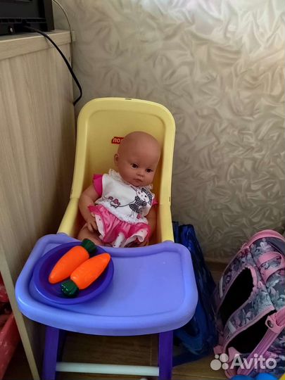 Стульчик для кормления кукол