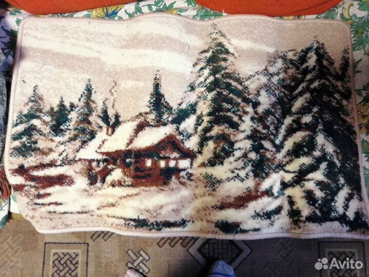 Коврик.Новый. На джуте. Доставлю беспл