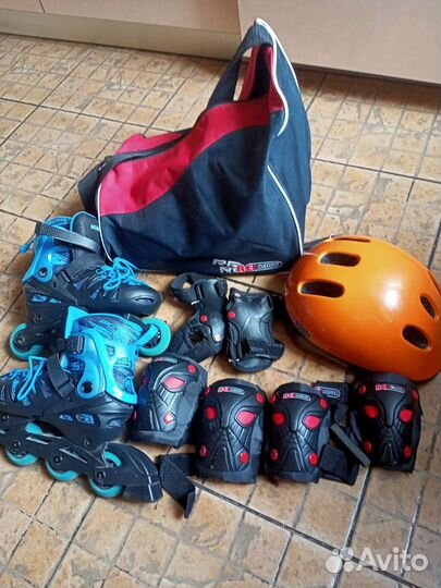 Детские ролики и защита