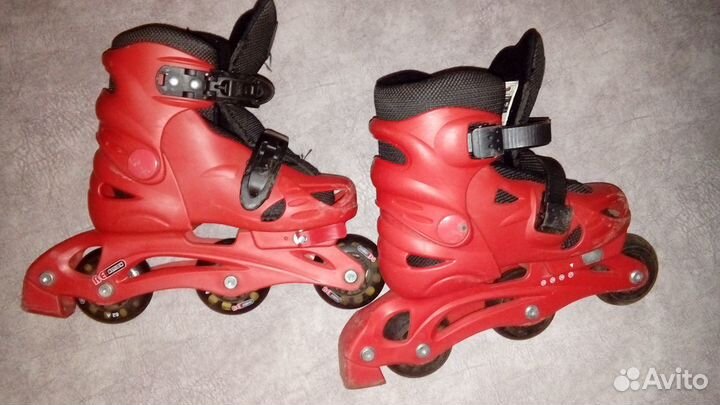 Роликовые коньки детские раздвижные