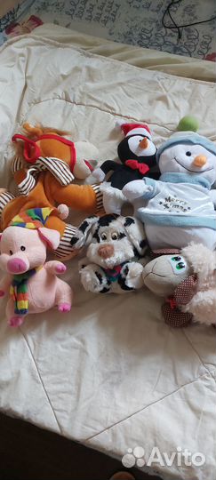 Мягкие игрушки пакетом бесплатно