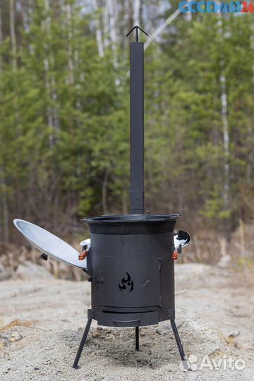 Казан чугунный узбекский