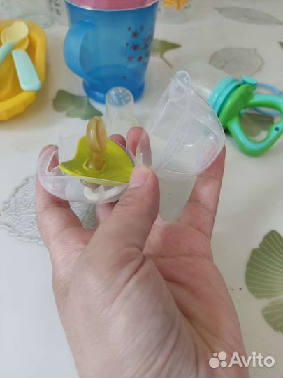 Бутылочки и соска nuk, нимблер, поильник