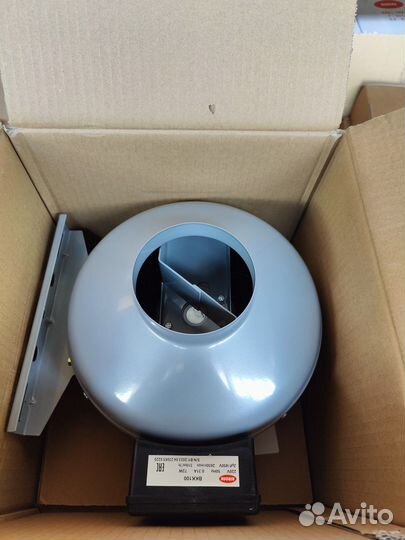 Вентилятор металлический диаметр 100мм