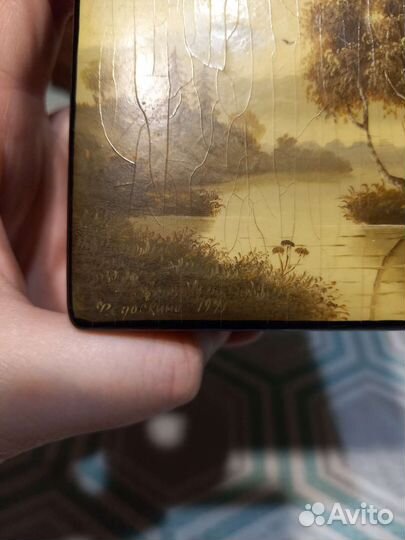 Винтажная шкатулка 