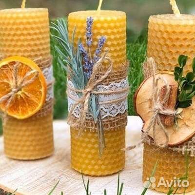 Выездной мастер класс свечи из вощины