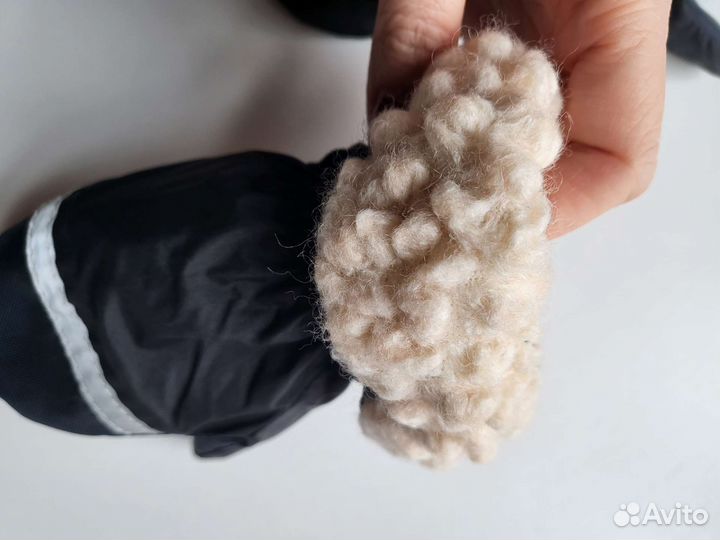 Краги варежки kerry 1,шапка-шлем kotik