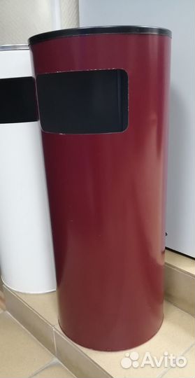 Корзина для бумаг (урна) К-300 бордо