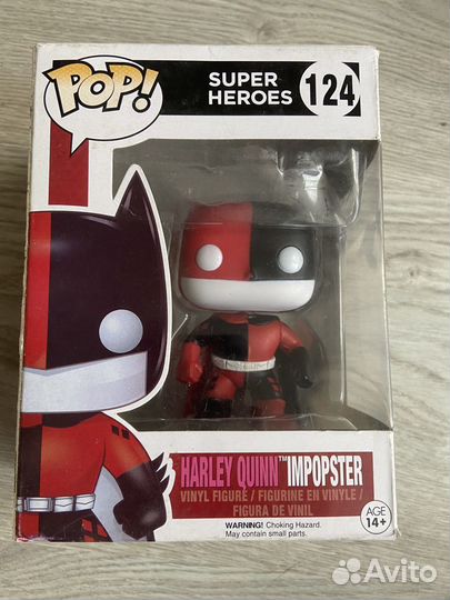 Funko pop Harley Quinn Imposter Batman 124 новая