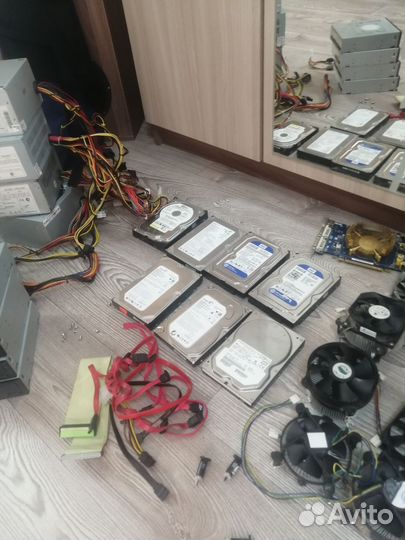 Комплектующие для пк б/у