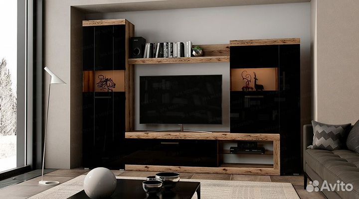 Стенка гостиная Бастон