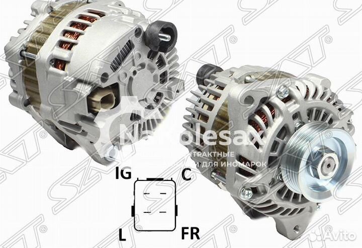 Генератор honda civic 1.4/FIT/jazz 1.3/1.5 08-13 L