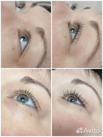 Модели на ламинирование ресниц