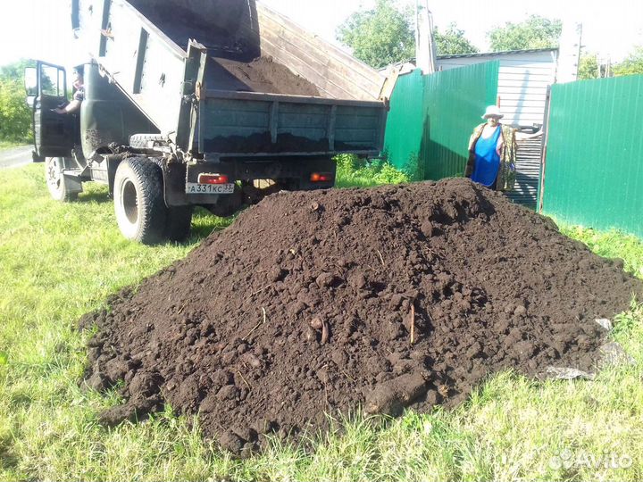 Чернозем,торф,навоз