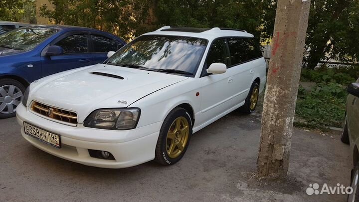 Заднее стекло на Subaru Legacy BE BH