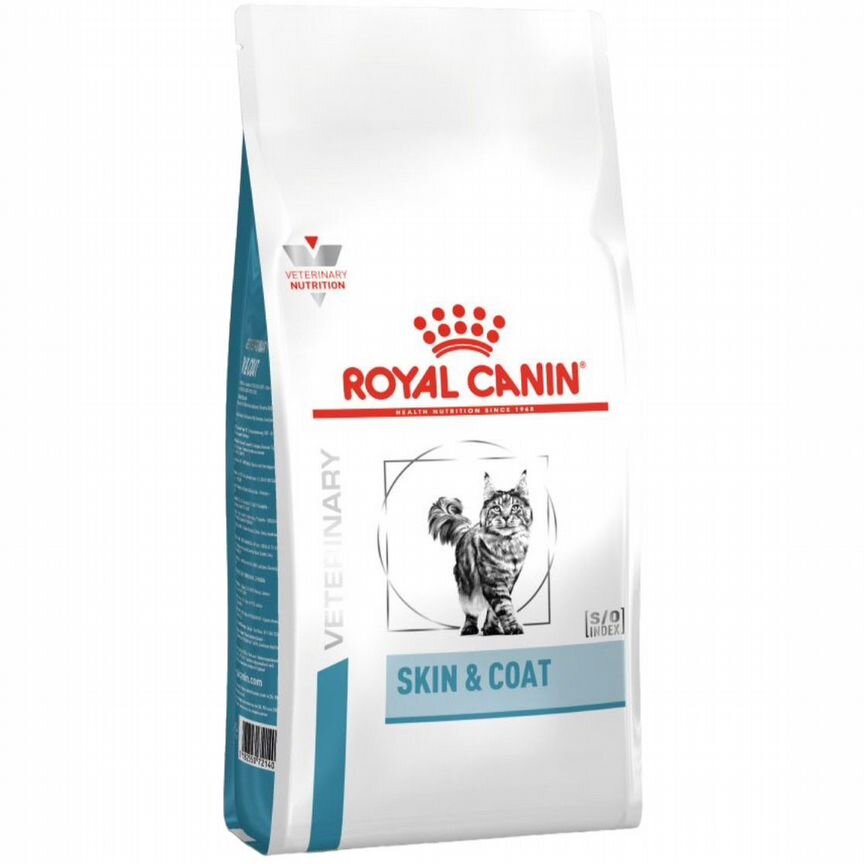 Корм для кошек royal canin skin coat