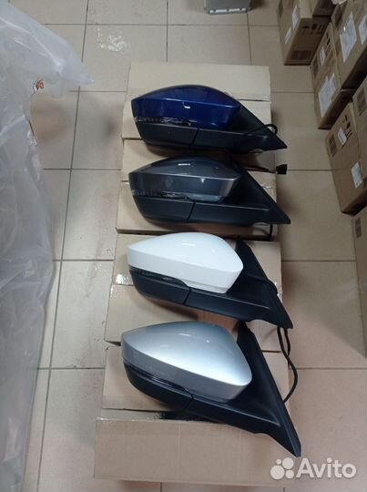 Зеркало правое skoda kodiaq 8 контактов