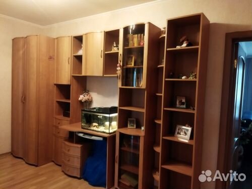 Детская стенка со столом и шкафом