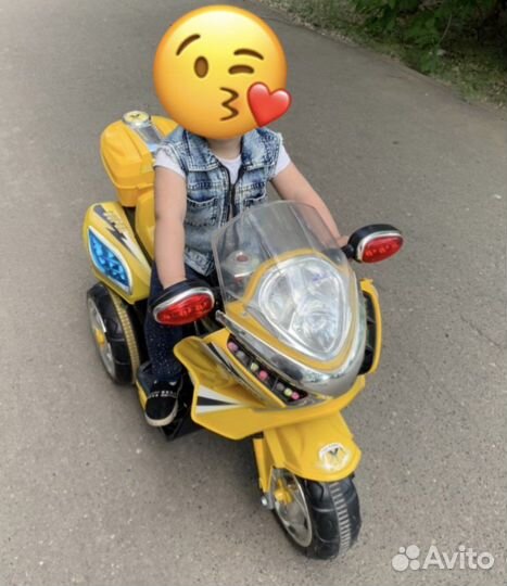 Детский электро мотоцикл