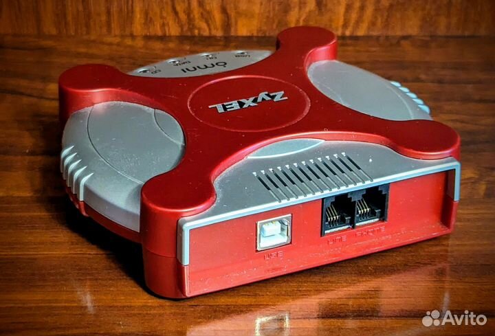 USB-модем zyxel omni 56k plus ee, факс, автоотв