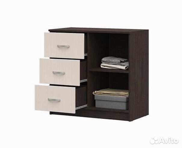 Комод км 553М Бася венге