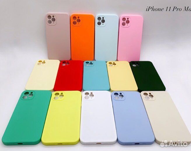 Чехол Silicone Case iPhone 11 все модели