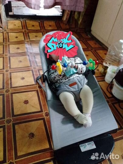 Шезлонг детский