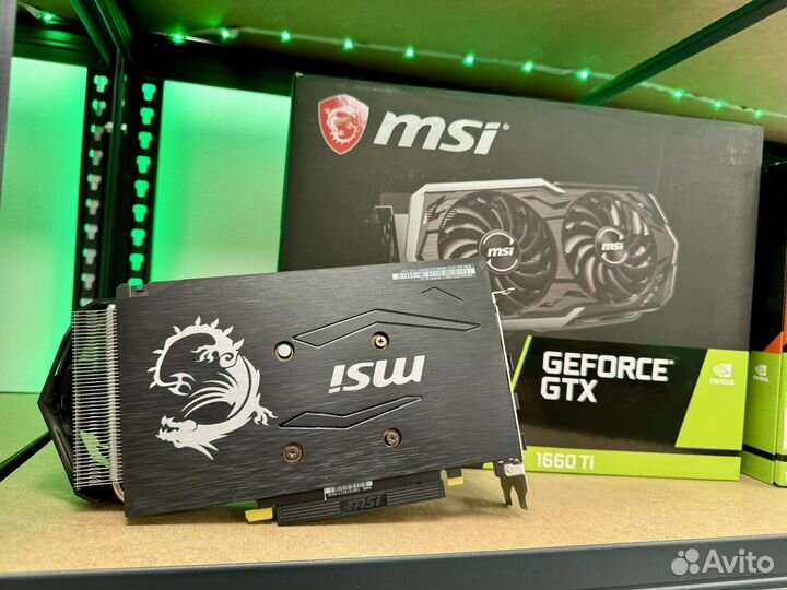 Msi GTX 1660Ti Armor 6Gb