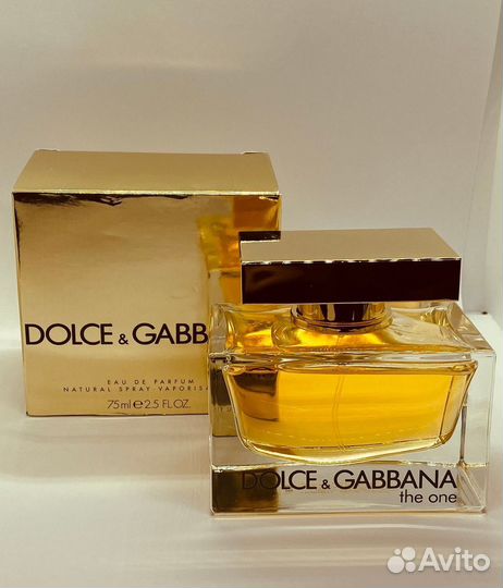 Духи женские dolce gabbana the one европа